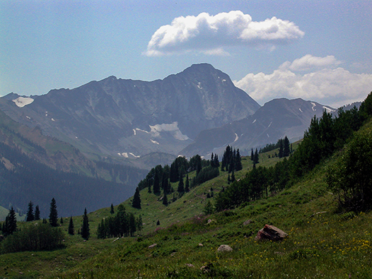 Capitol Peak, near Glenwood Springs, Colorado